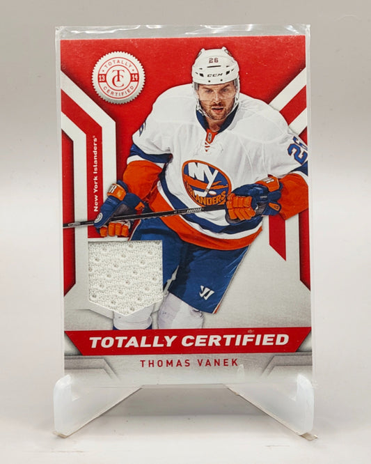 2013-14 Panini Totally Certified #TC-TVA Thomas Vanek Jerseys Red