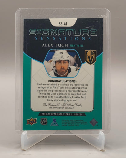 2020-21 Upper Deck #SS-AT Alex Tuch Signature Sensations