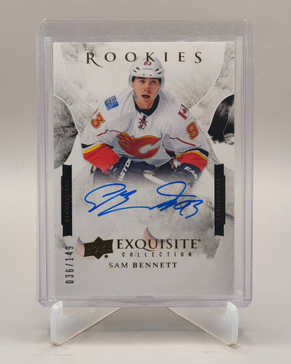 2015-16 Upper Deck Ice #ESRP-SB Sam Bennett Exquisite Signatures RC #/149