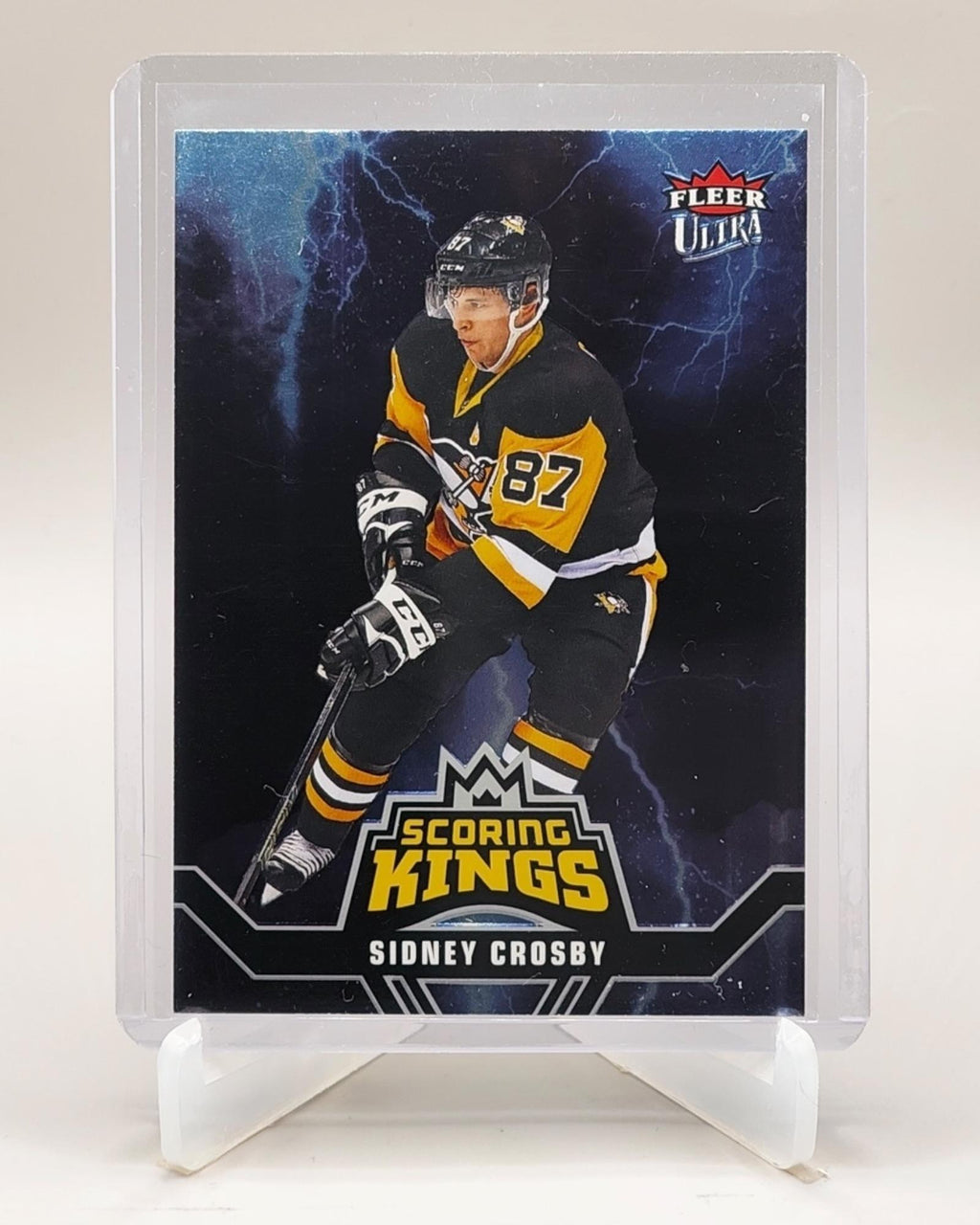 2016-17 Fleer Showcase #SK25 Sidney Crosby Ultra Scoring Kings
