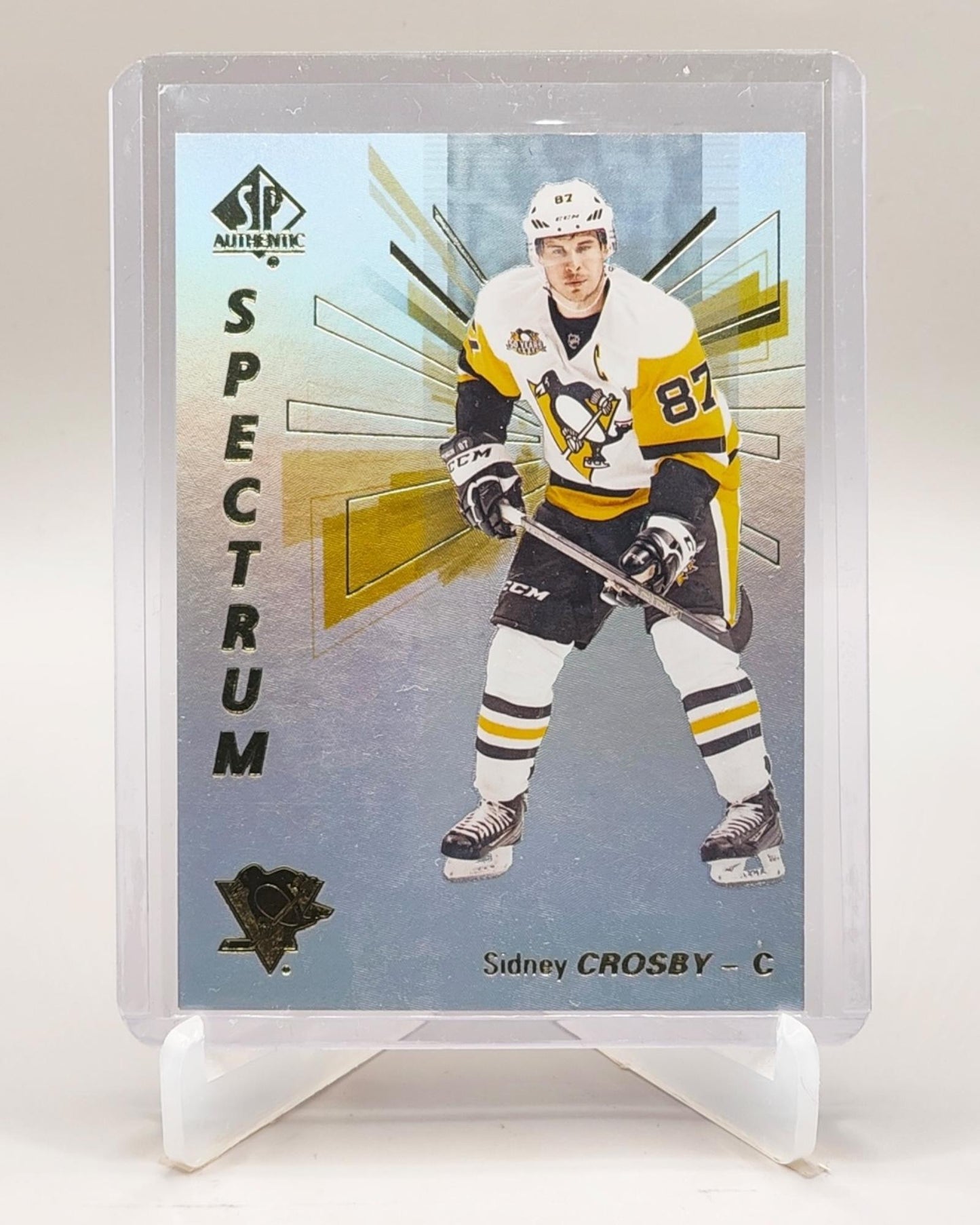 2016-17 SP Authentic #S-15 Sidney Crosby Spectrum FX