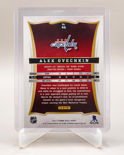2013-14 Panini Select #46 Alex Ovechkin