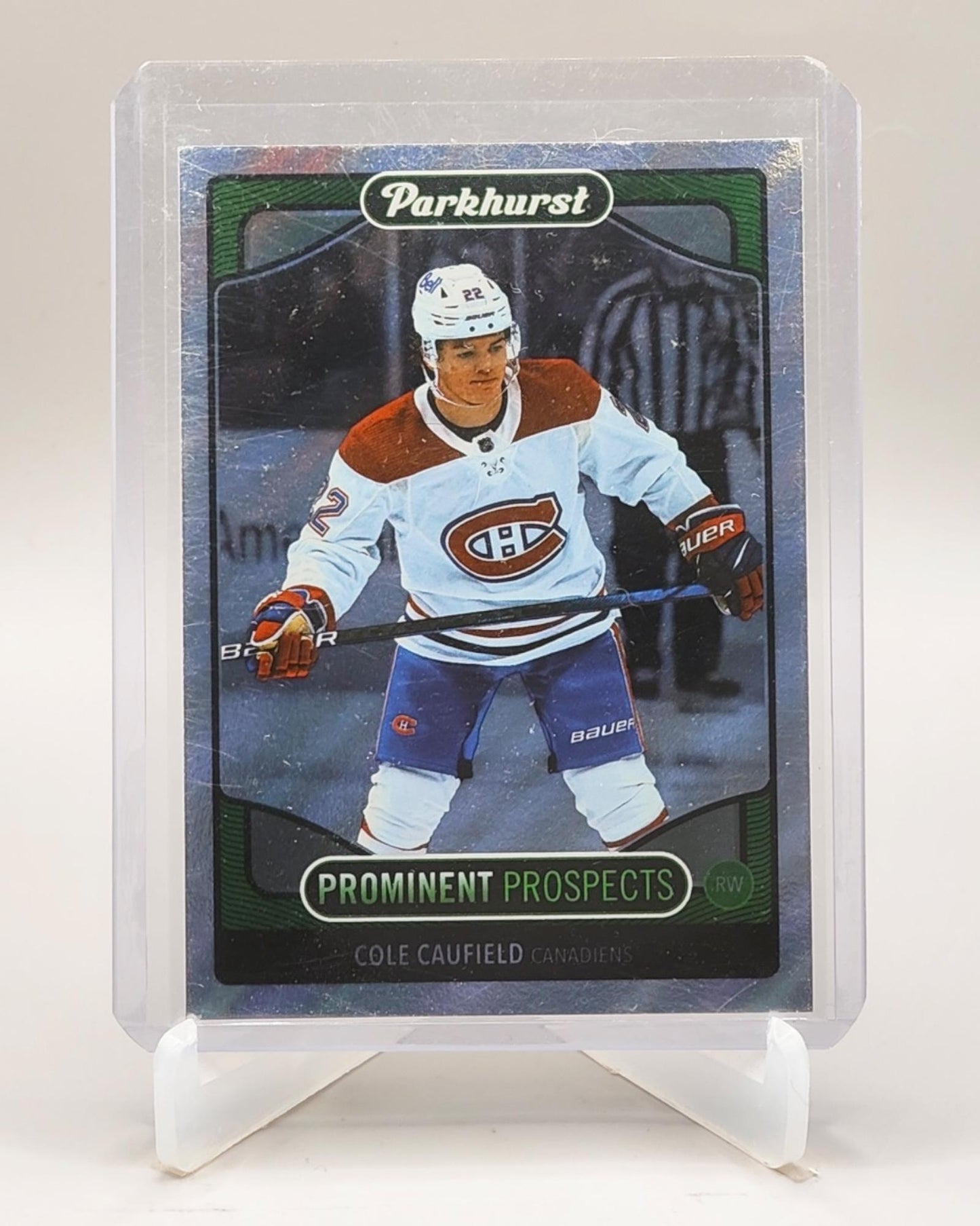 2021-22 Parkhurst #PP1 Cole Caufield Prominent Prospects