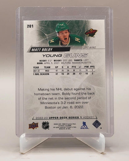 2022-23 Upper Deck #201 Matt Boldy