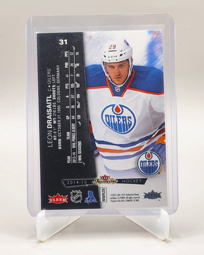 2014-15 Fleer Showcase #31 Leon Draisaitl Metal Universe