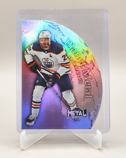 2021-22 SkyBox Metal Universe #PM-22 Leon Draisaitl Planet Metal