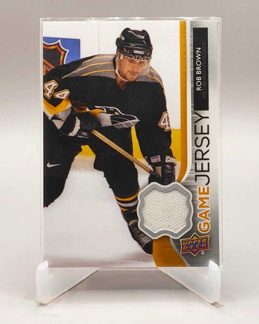 2014-15 Upper Deck #GJ-RO Rob Brown Game Jerseys