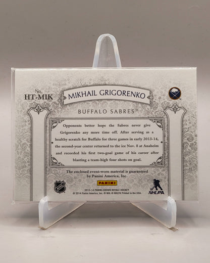 2013-14 Panini Crown Royale #HT-MIK Mikhail Grigorenko