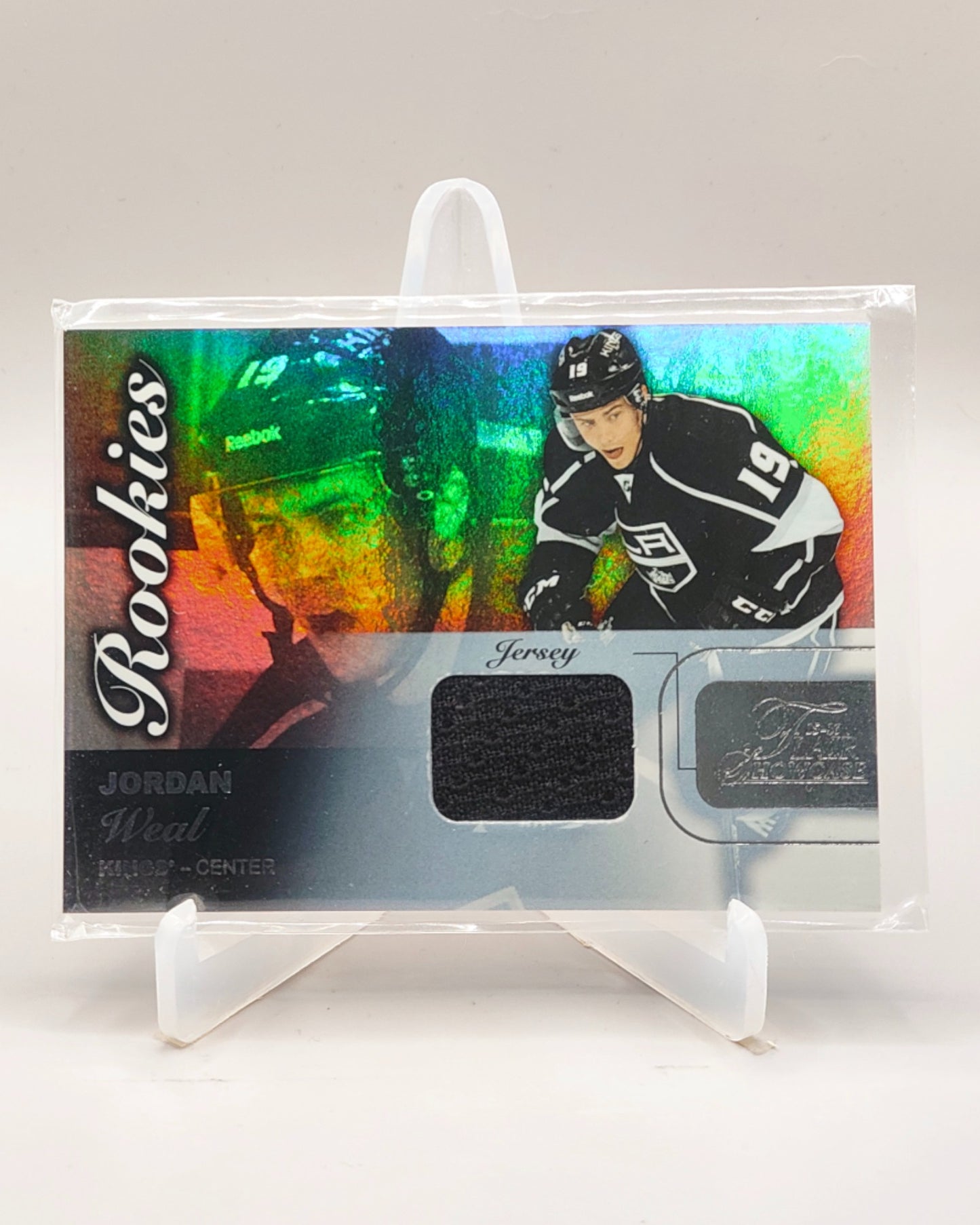 2015-16 Fleer Showcase #49 Jordan Weal Flair Materials