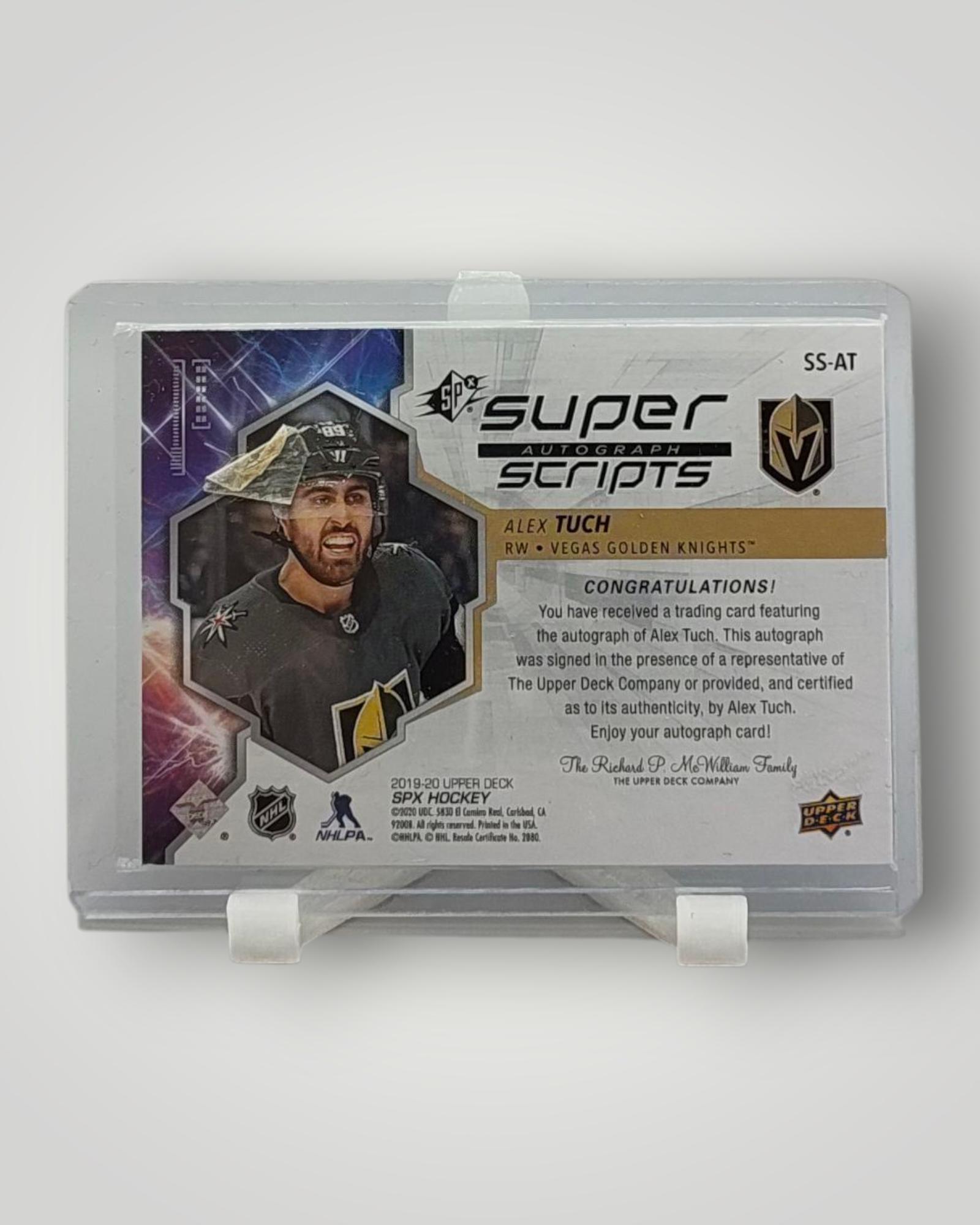 2019-20 SPx #SS-AT Alex Tuch Superscripts