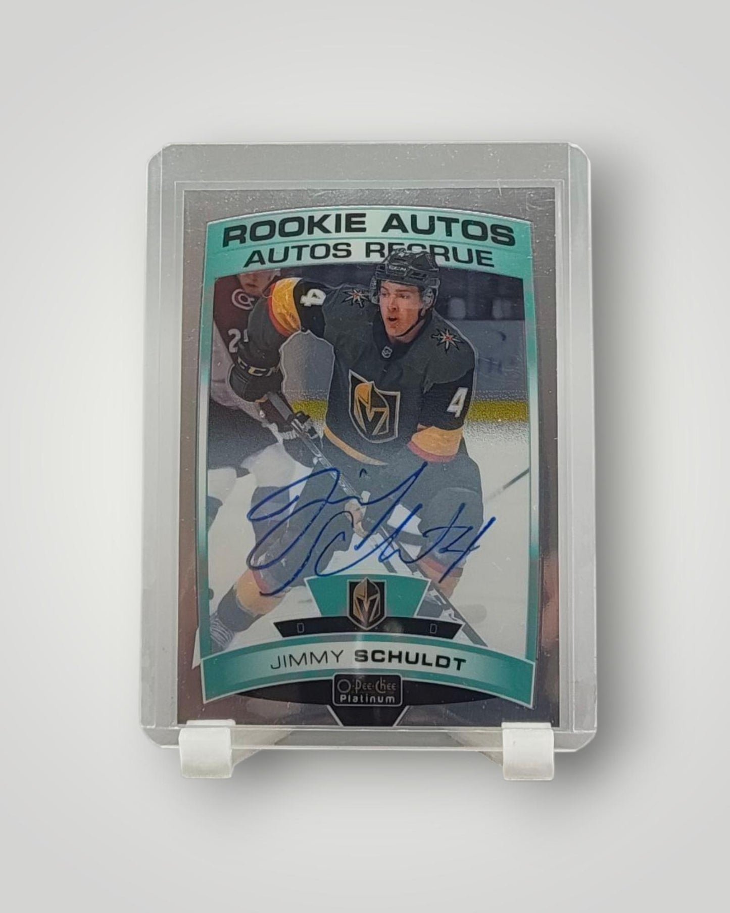 2019-20 O-Pee-Chee Platinum #R-JS Jimmy Schuldt Rookie-Autos-Rainbow