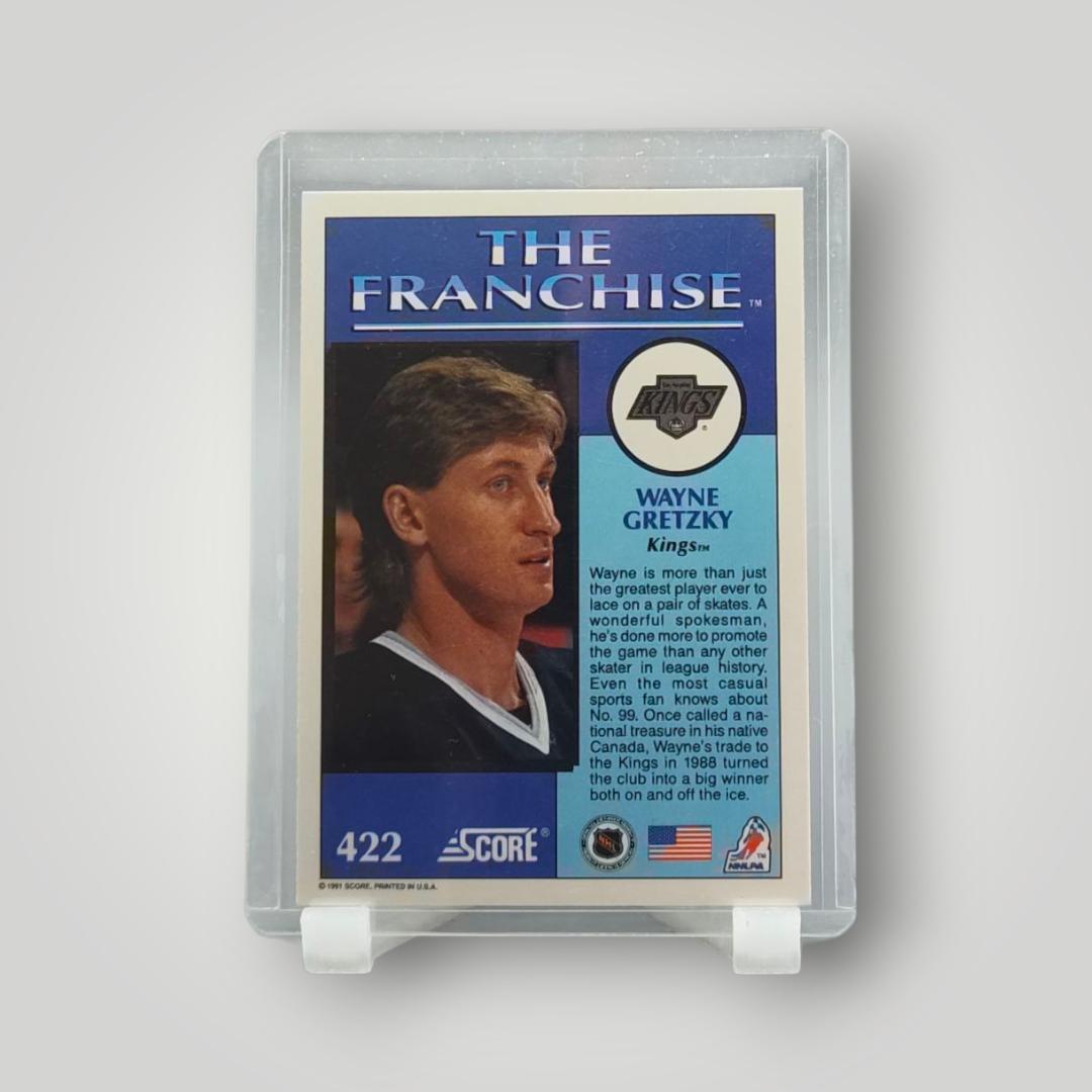 1991-92 Score American #422 Wayne Gretzky