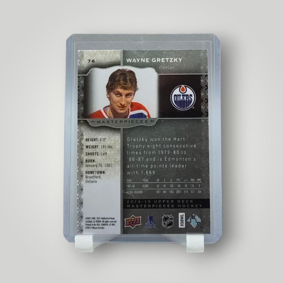 2014-15 Upper Deck Masterpieces #76 Wayne Gretzky