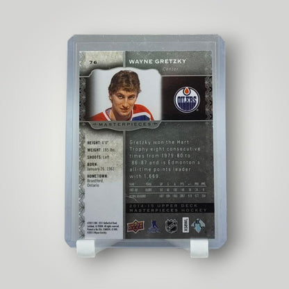 2014-15 Upper Deck Masterpieces #76 Wayne Gretzky