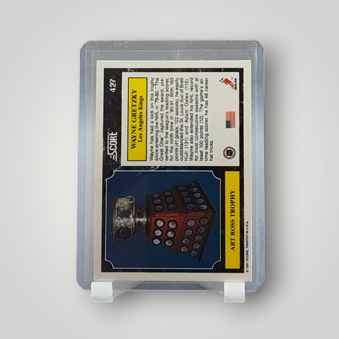 1991-92 Score American #427 Wayne Gretzky