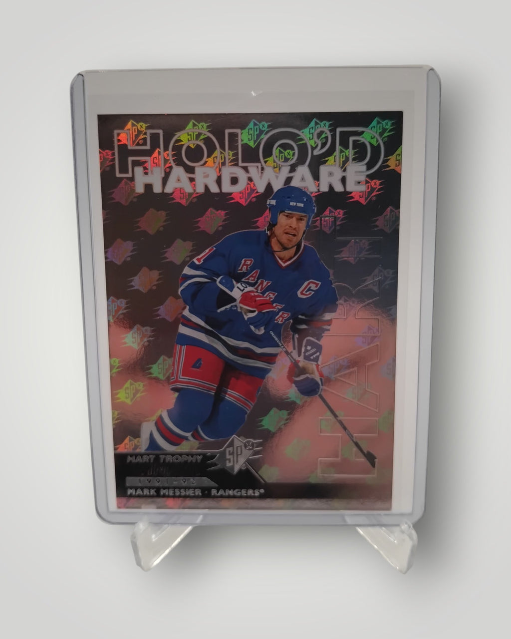 2024-25 SPx #HH-MM Mark Messier Holo'd Hardware