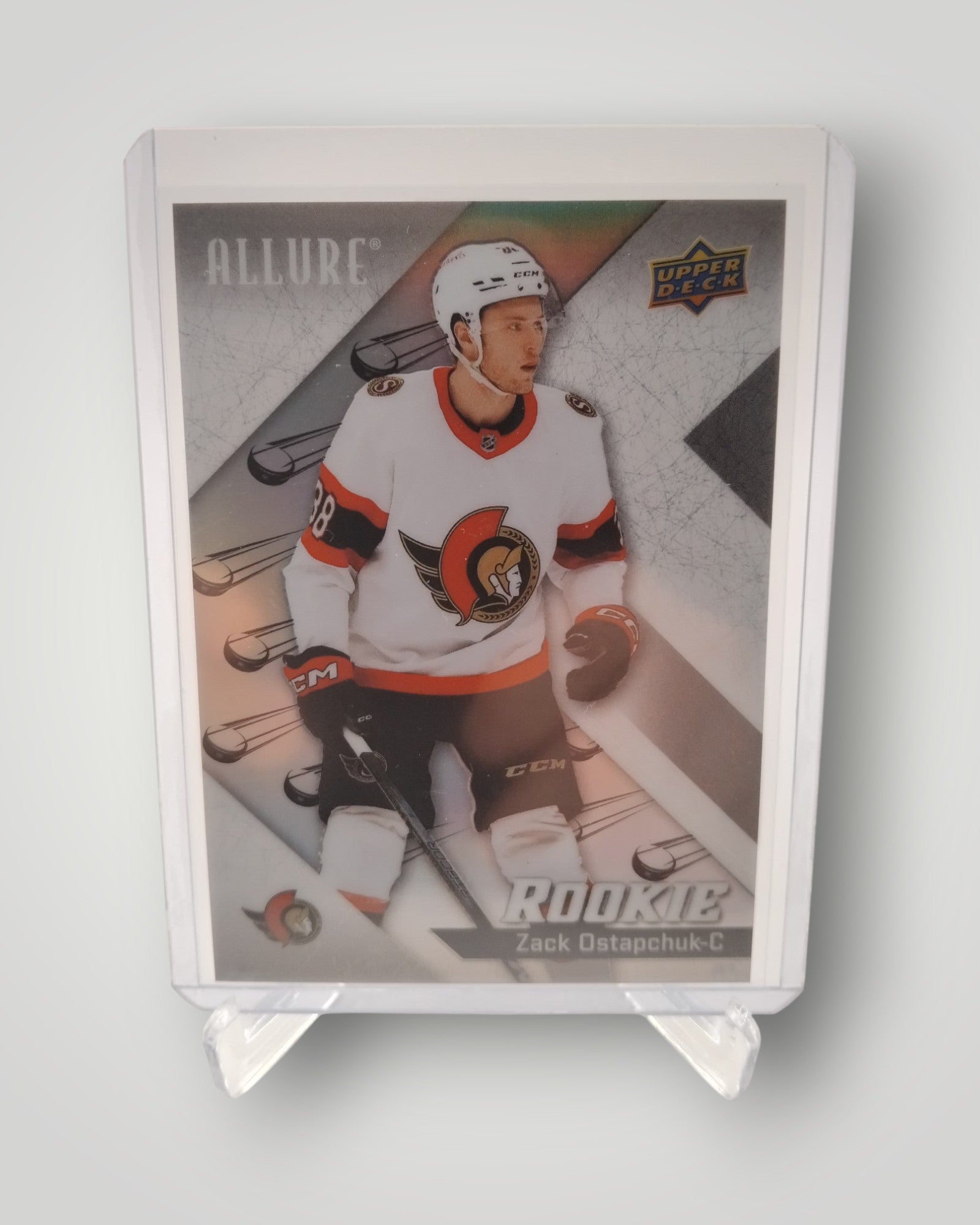 2024-25 Upper Deck Allure #135 Zack Ostapchuk Flying Puck