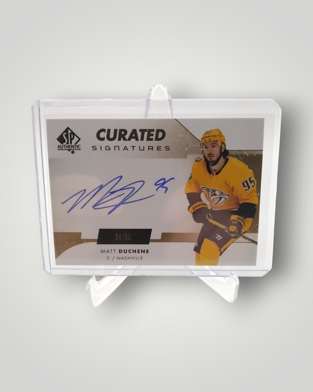2022-23 SP Authentic #SPC-MD Matt Duchene SP Curated Signatures #/99