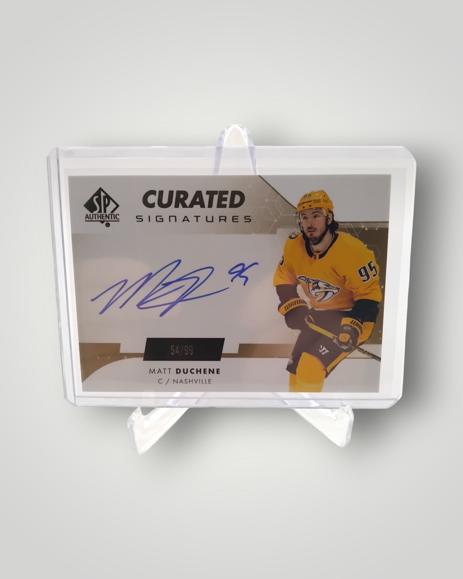 2022-23 SP Authentic #SPC-MD Matt Duchene SP Curated Signatures #/99