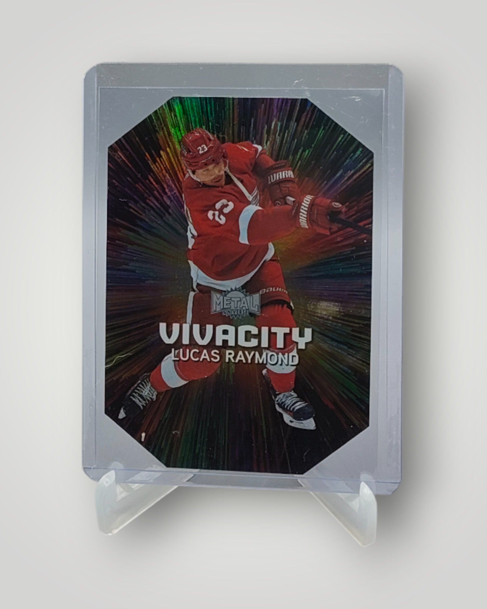 2023-24 SkyBox Metal Universe #27 VC Lucas Raymond Vivacity