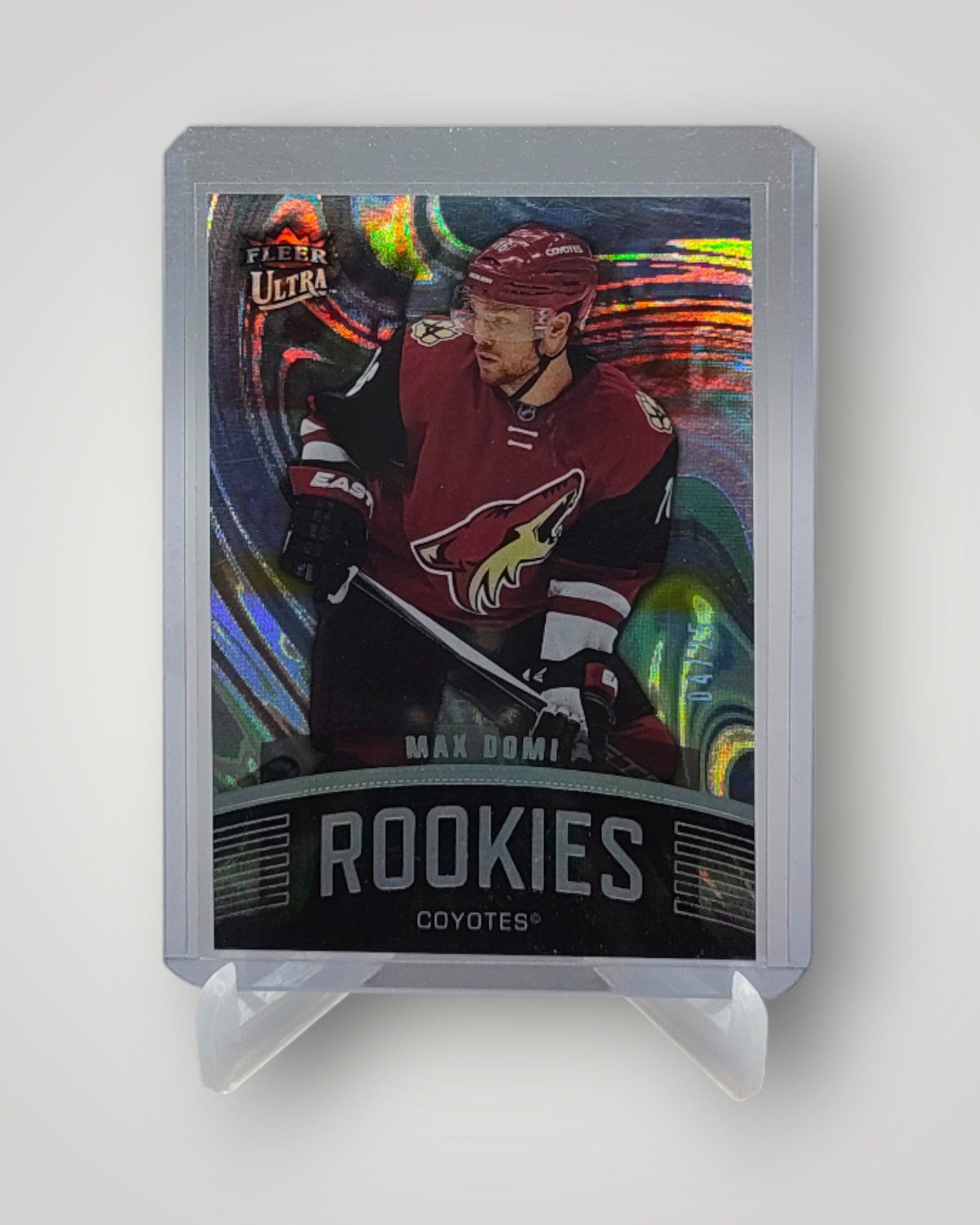 2015-16 Fleer Showcase #U6 Max Domi Ultra Rookies Violet Medallion #/25