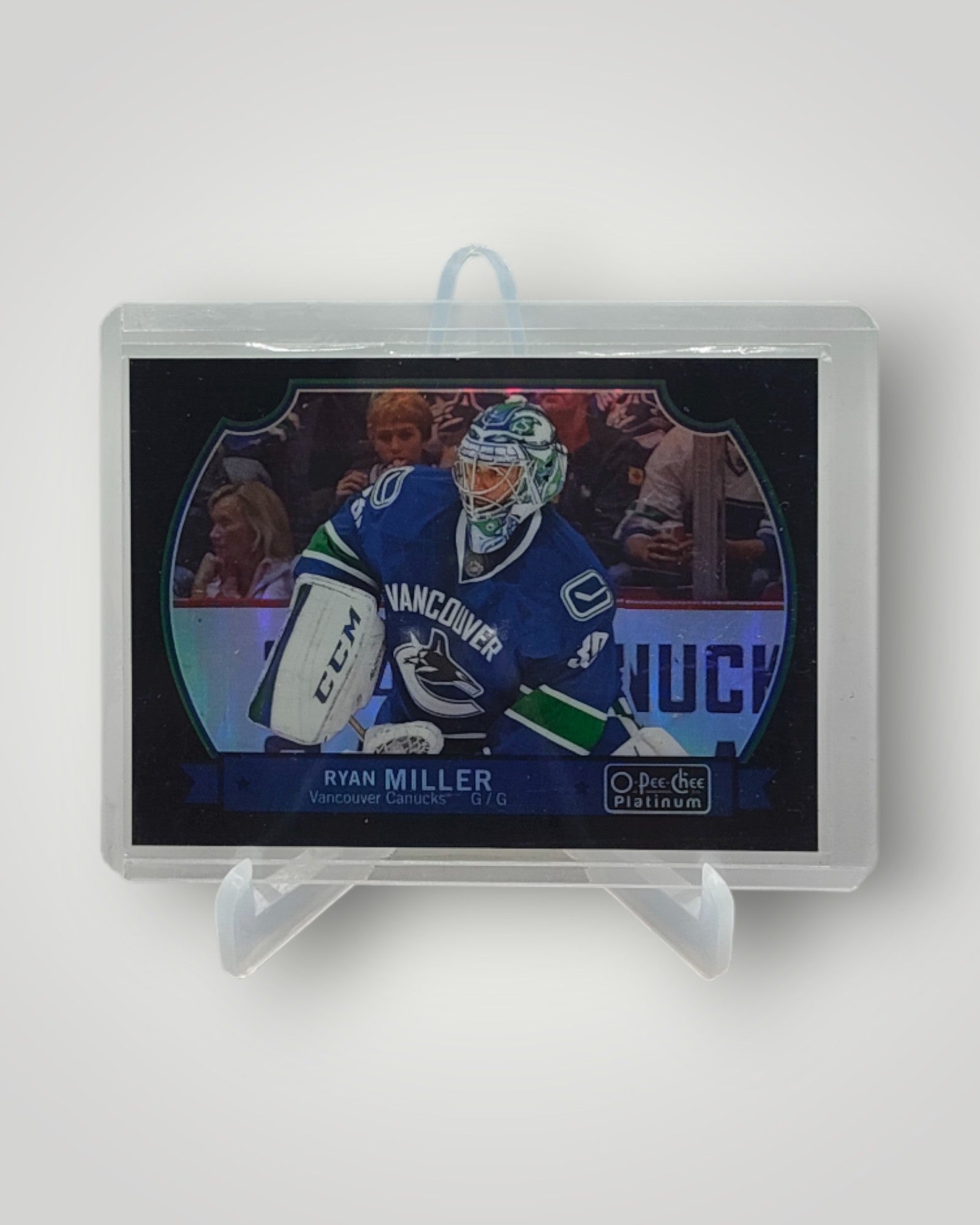 2014-15 O-Pee-Chee Platinum #43 Ryan Miller Retro-Black-Rainbow #/100