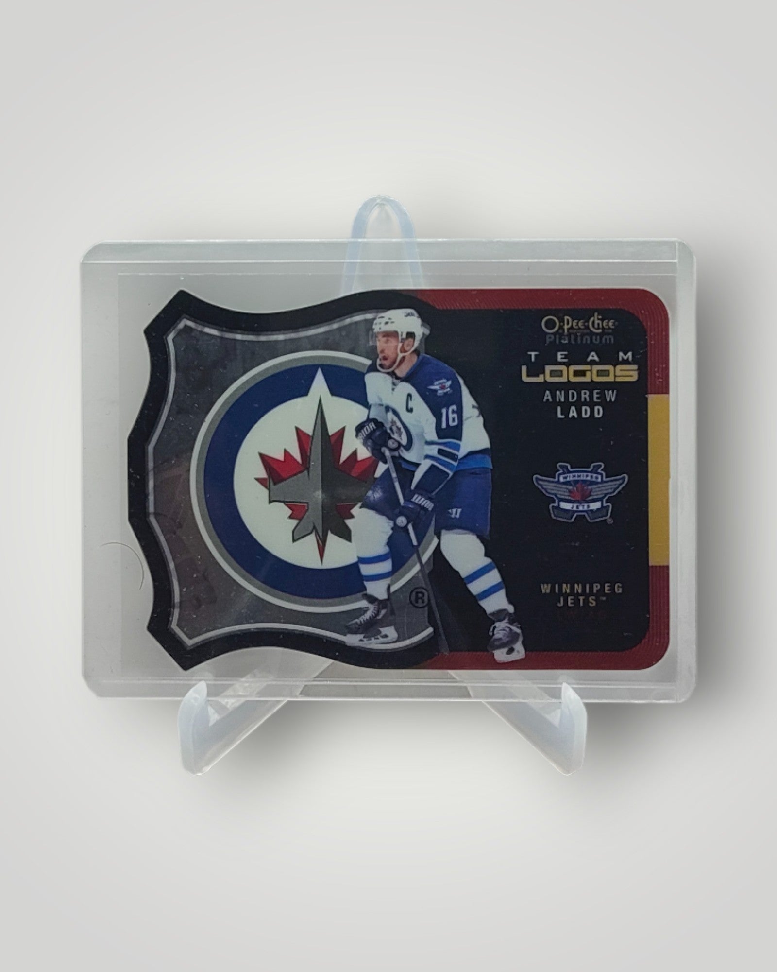 2015-16 O-Pee-Chee Platinum #T-30 Andrew Ladd Team-Logo-Die-Cuts