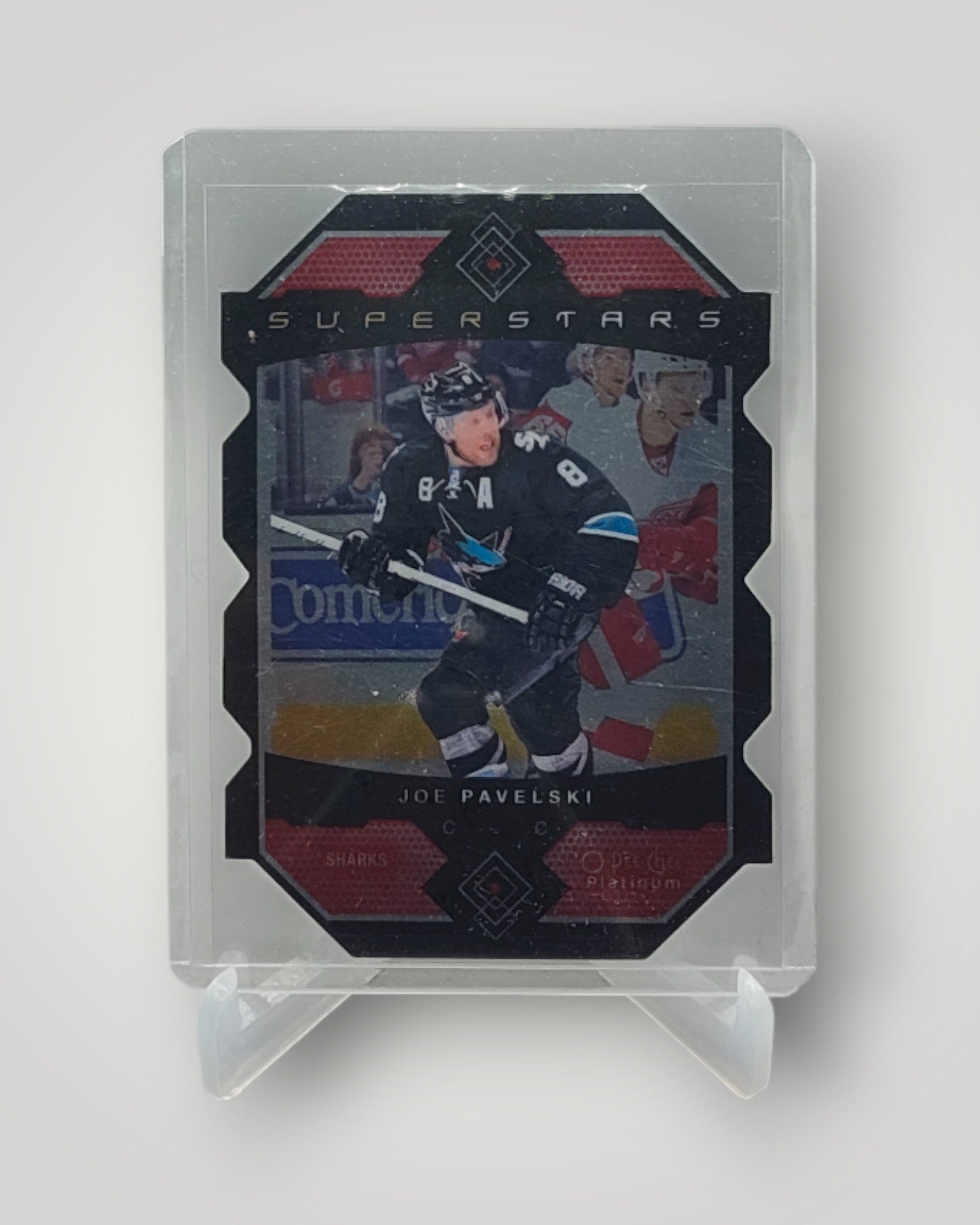2015-16 O-Pee-Chee Platinum #SS-11 Joe Pavelski Superstars-Die-Cuts