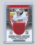 2013-14 ITG Between the Pipes #GUM-10 Daniel Altshuller Game-Used Jersey Silver