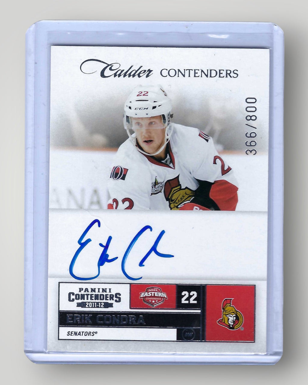 2011-12 Panini Contenders #240 Erik Condra #/800