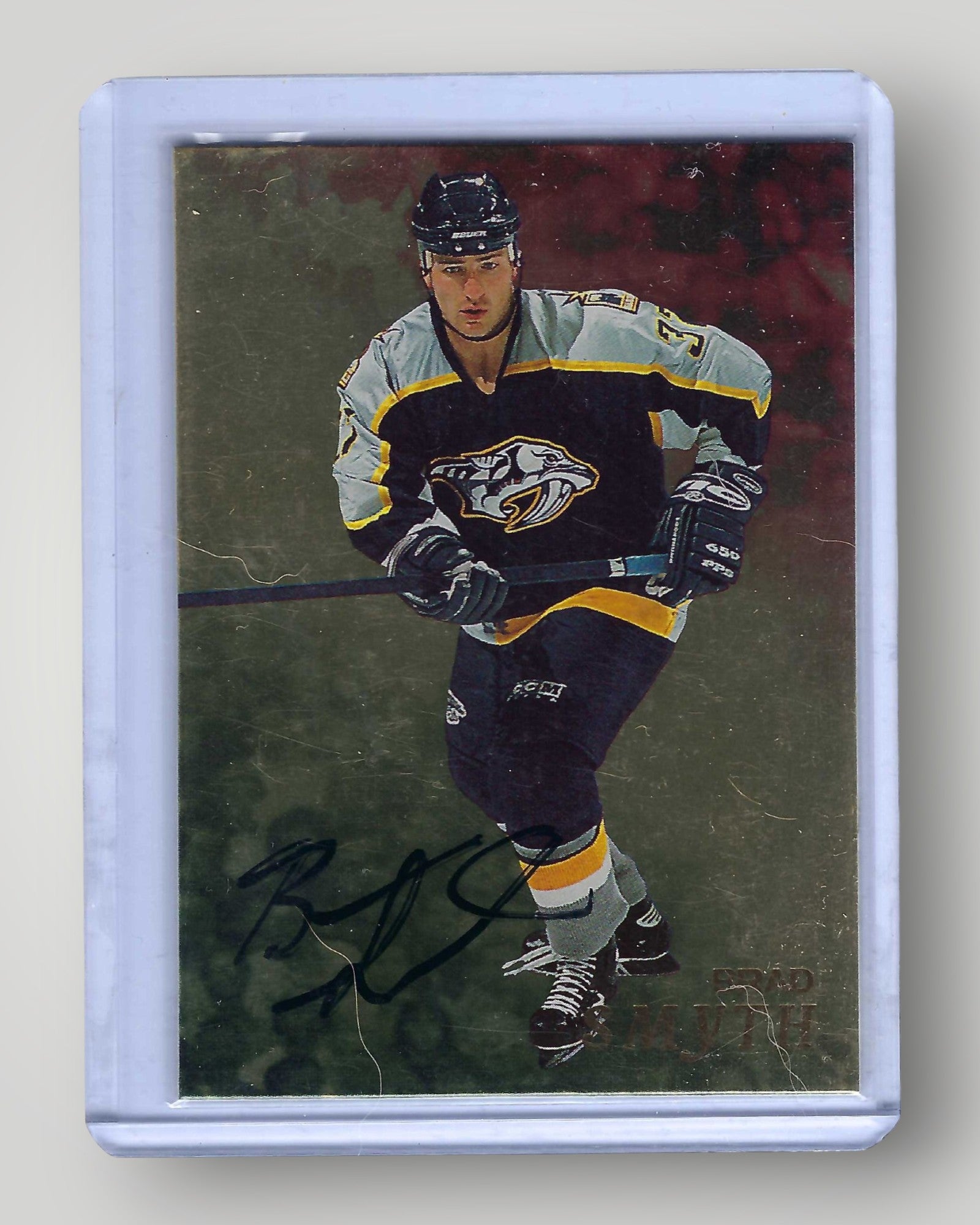1998-99 Be a Player #75 Brad Smyth Autographs