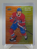 2023-24 Upper Deck Allure #CF-3 Arber Xhekaj Color Flow Orange-Yellow