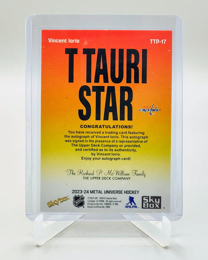 2023-24 SkyBox Metal Universe #TTP-17 Vincent Iorio T Tauri Phase Auto