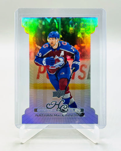 2022-23 Upper Deck Extended Series  #HC-24 Nathan MacKinnon 1999-00 Retro History Class Level 2 /25