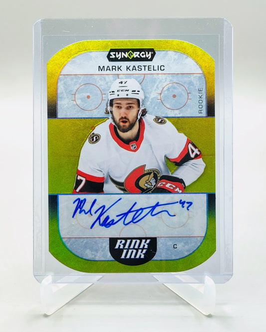 2022-23 Upper Deck Synergy #RIR-MK Mark Kastelic Rink Ink Rookies