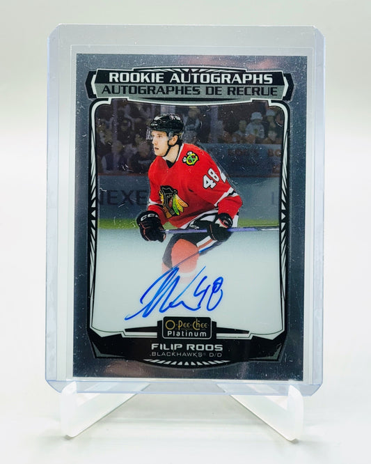 2023-24 O-Pee-Chee Platinum  #R-FR Filip Roos Update Rookie Autographs