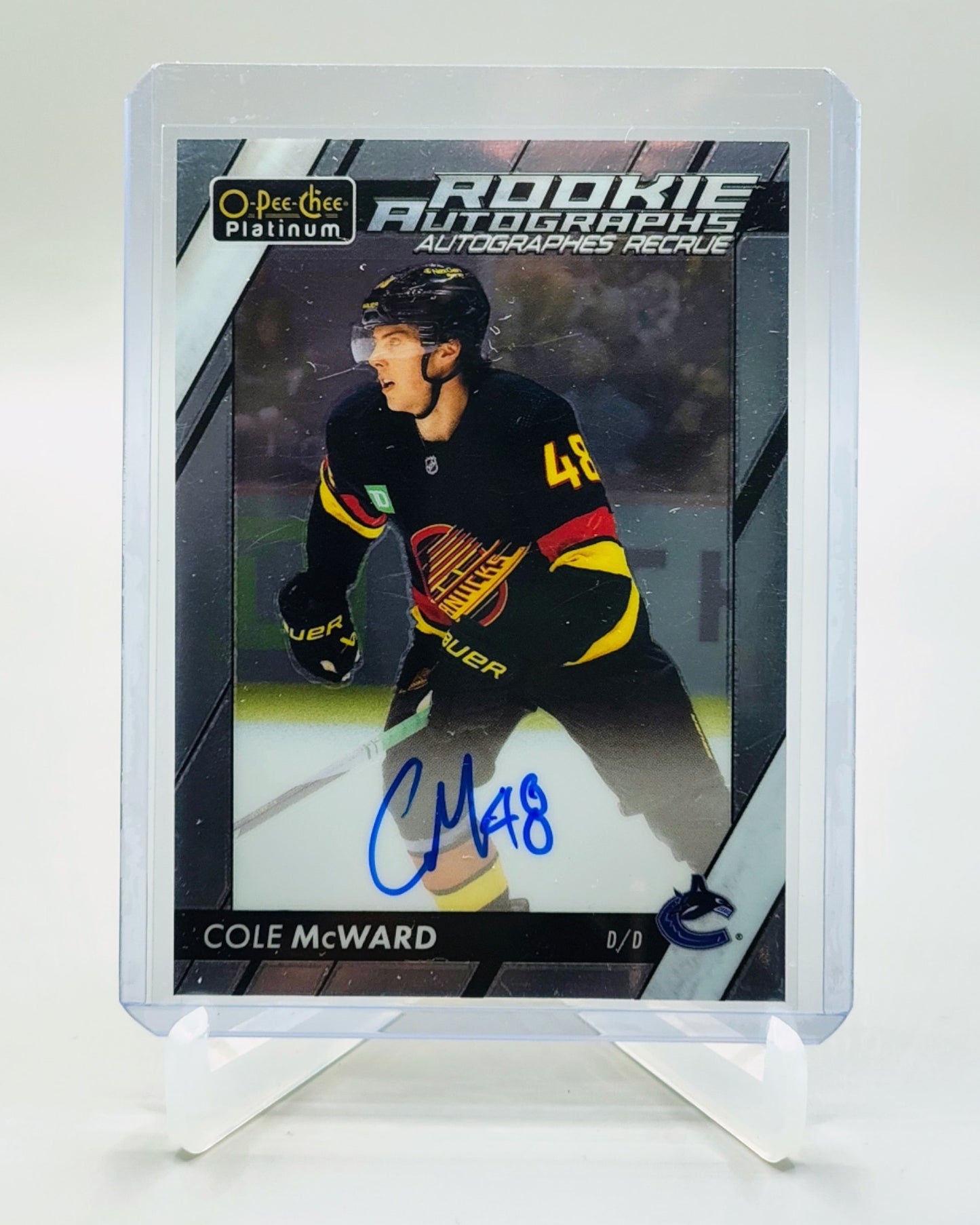 2023-24 O-Pee-Chee Platinum #R-CM  Cole McWard Rookie Autographs