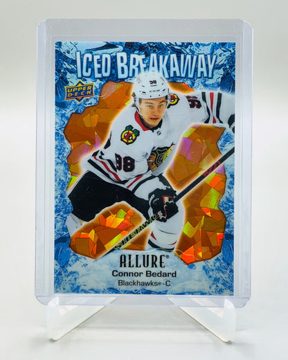2023-24 Upper Deck Allure #IB-5 Connor Bedard Iced Breakaway Orange #/399