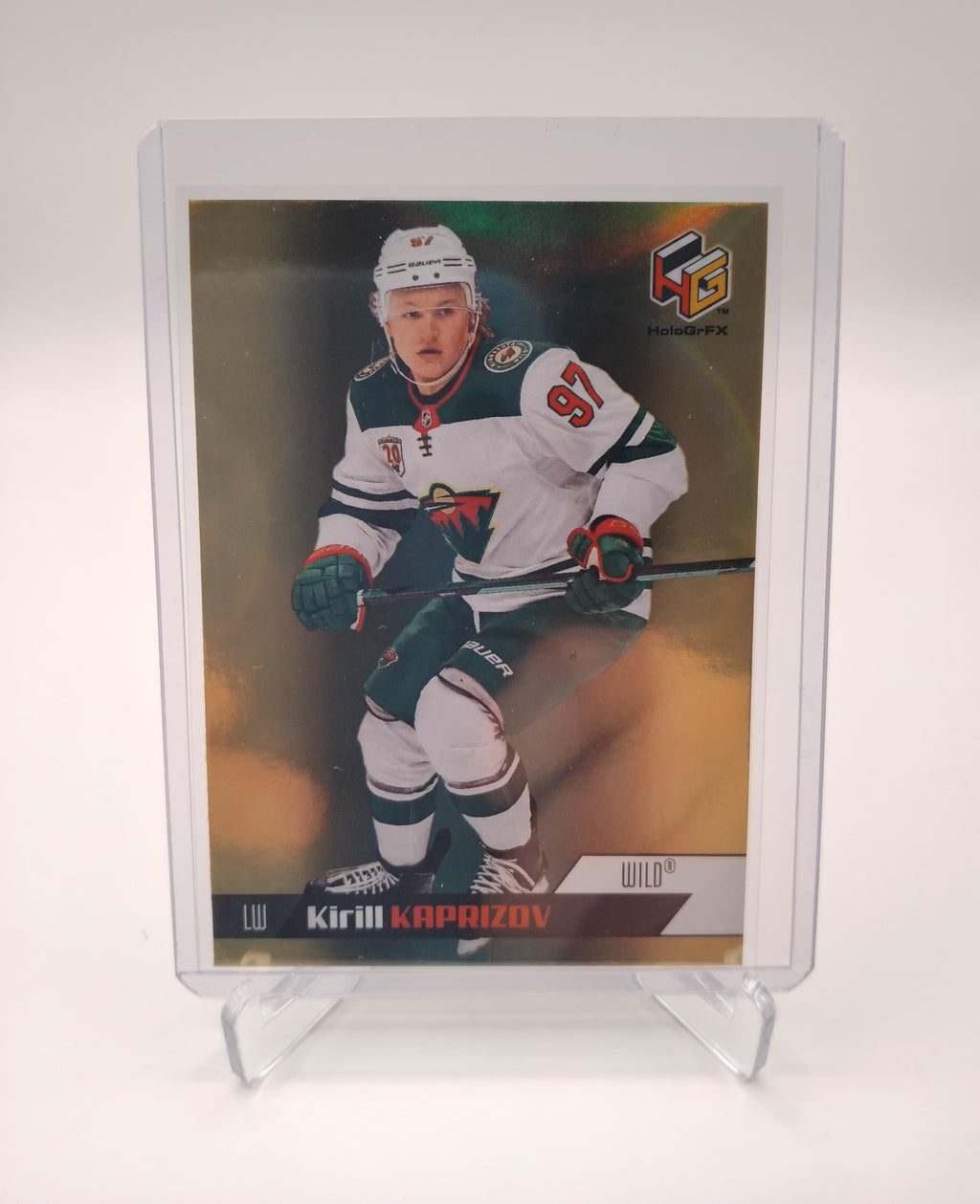 2020-21 UD Extended Kirill Kaprizov HoloGFX Gold