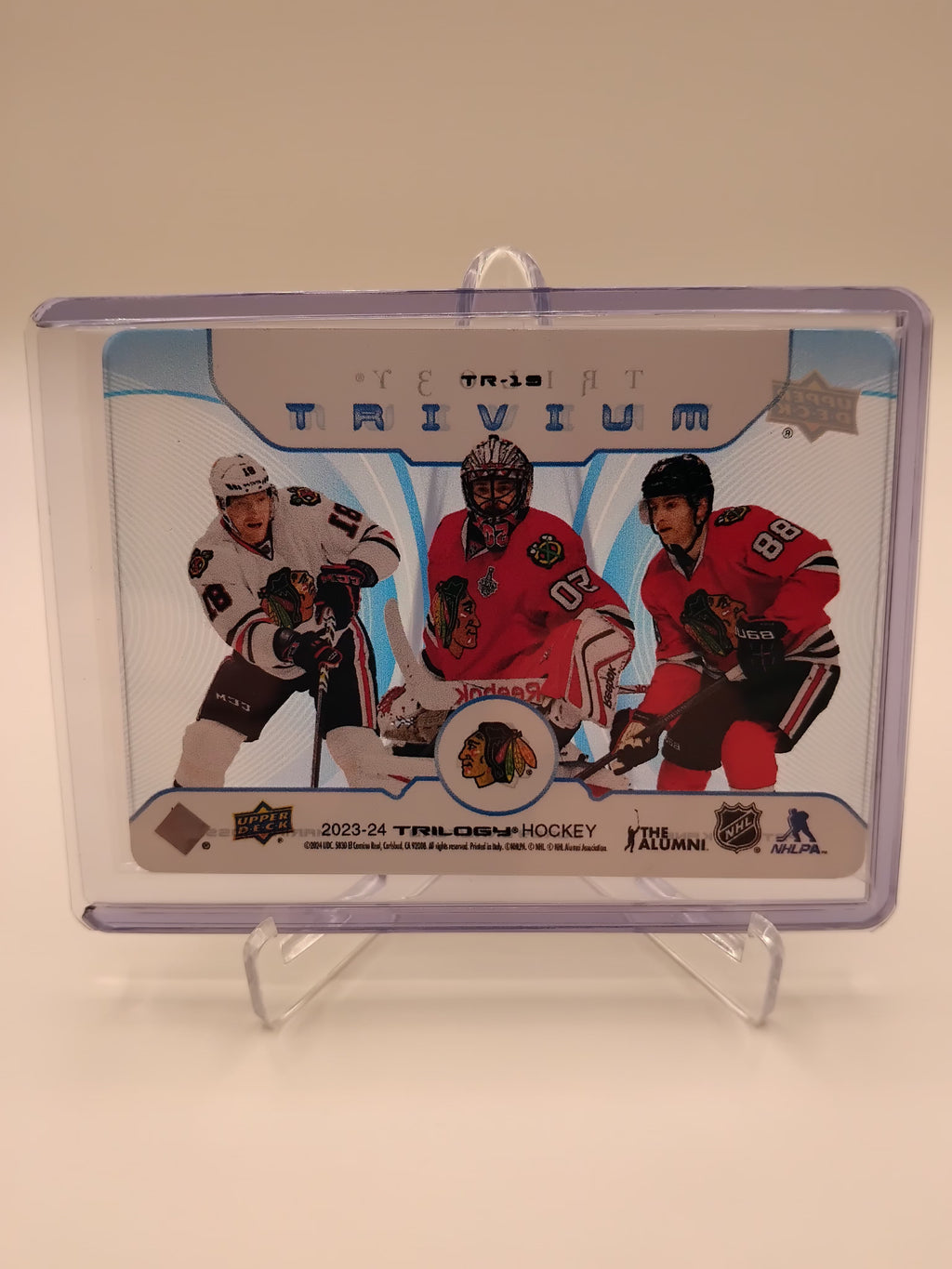 2023-24 Trilogy Trivium Kane/Crawford/Hossa Plexi