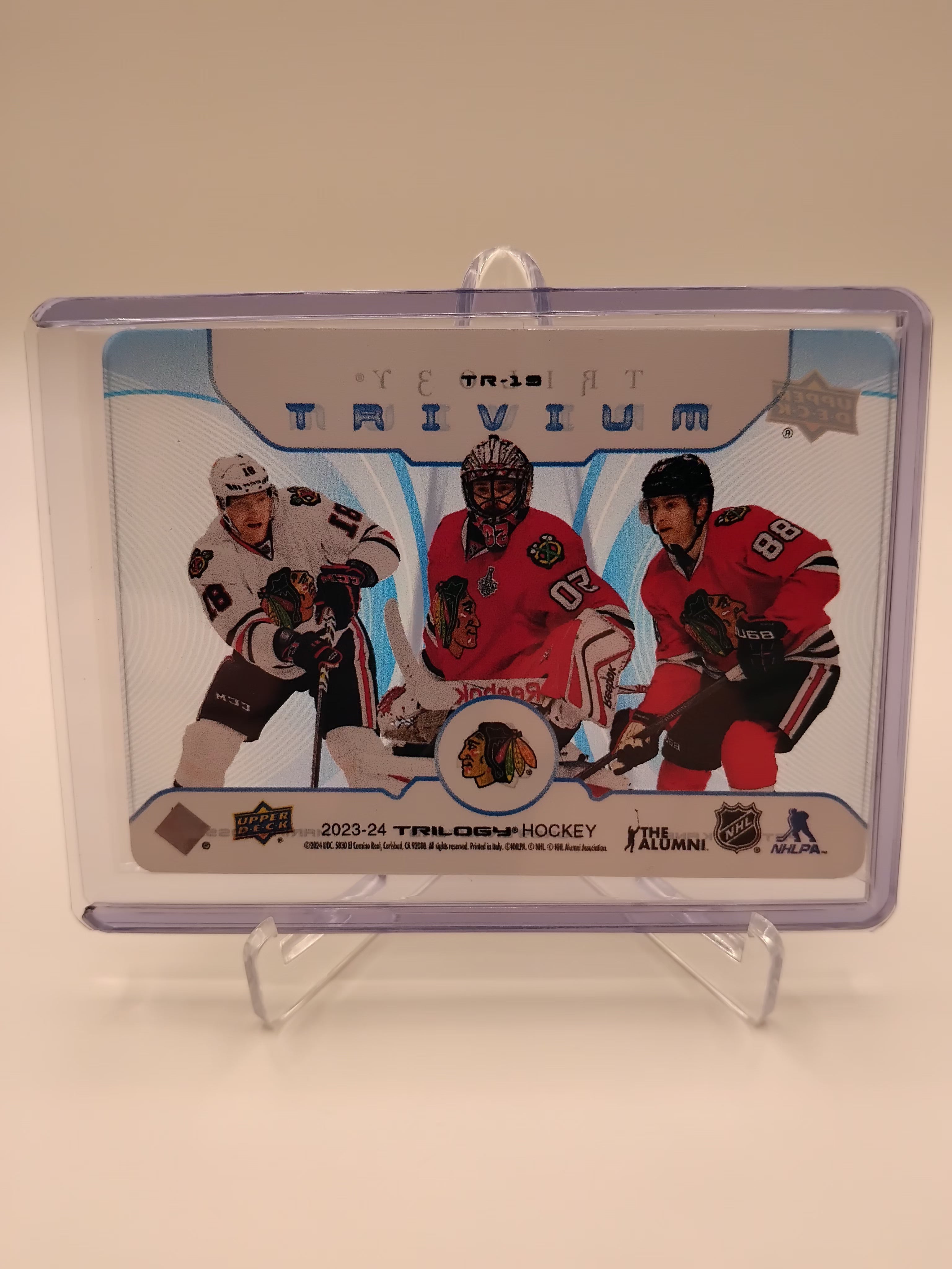 2023-24 Trilogy Trivium Kane/Crawford/Hossa Plexi