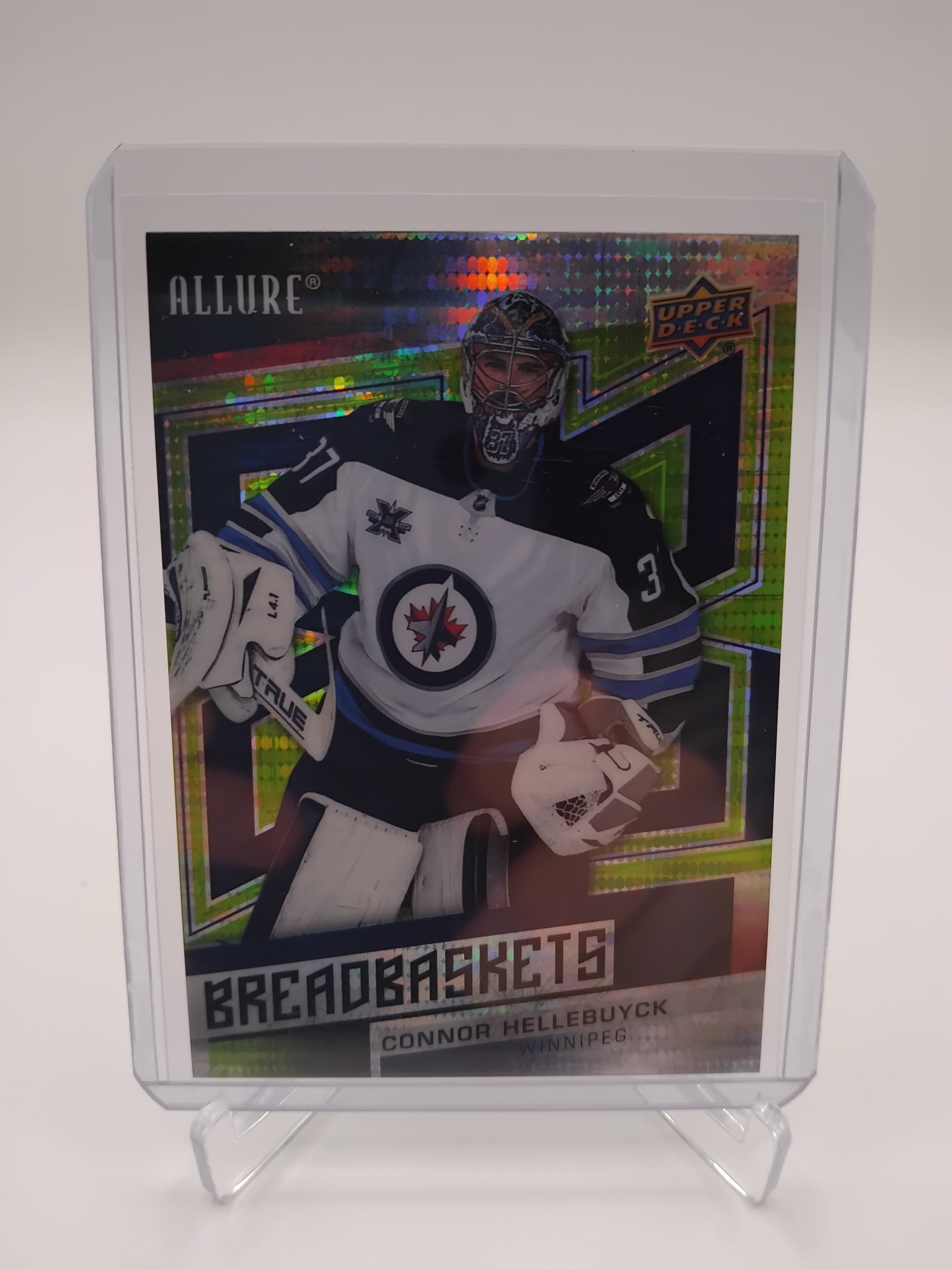 2021-22 Allure Connor Hellebuyck Breadbaskets 83/99