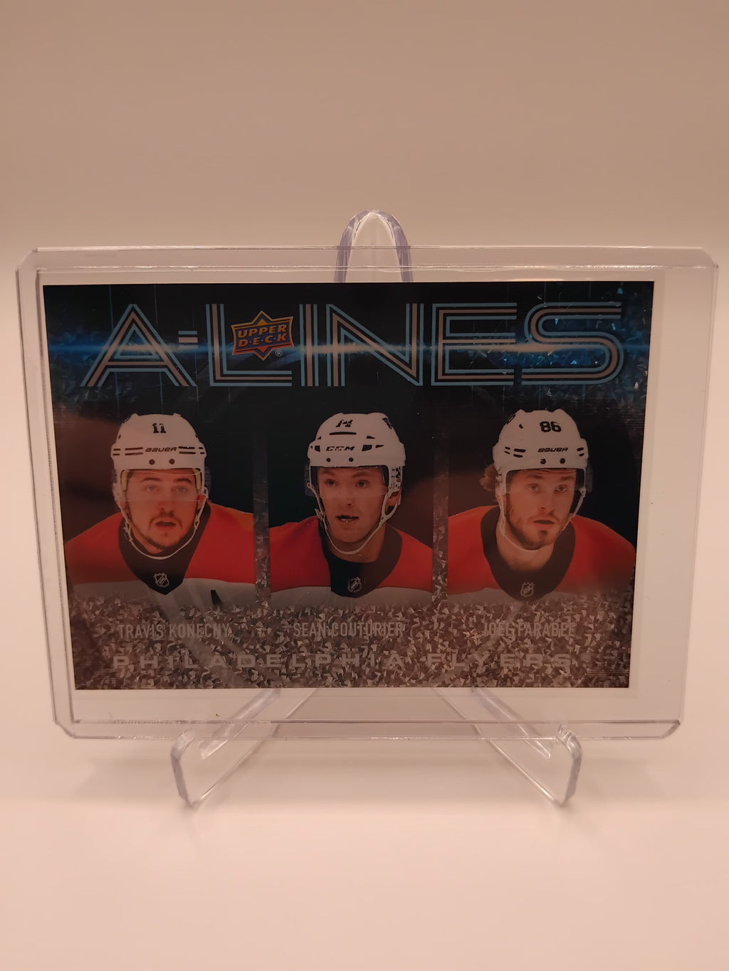 2024-25 Series 1 A-Lines Konecny/Couturier/Farabee SIlver Speckle
