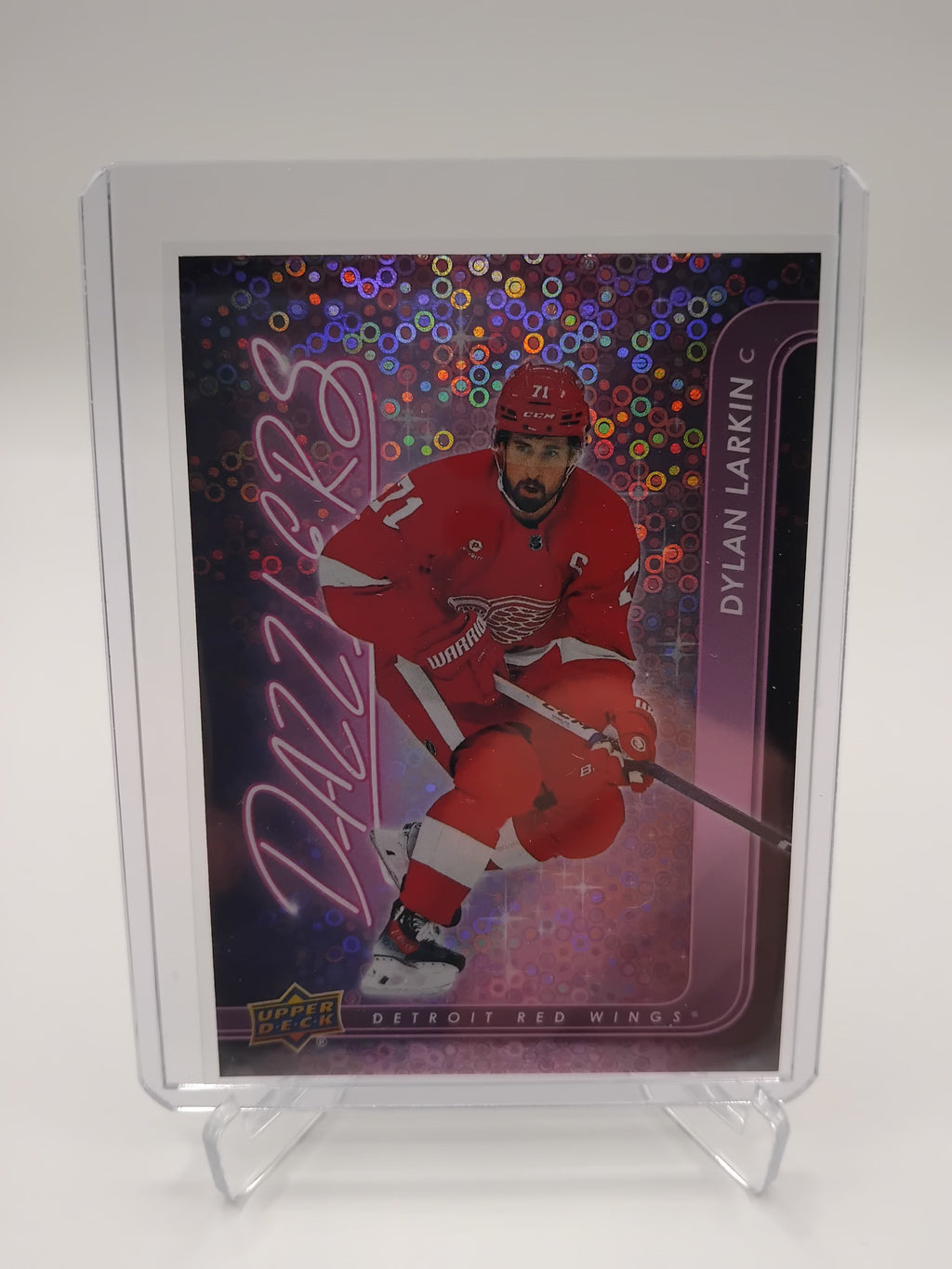24-25 Series 1 Dylan Larkin Dazzlers Pink Case Hit