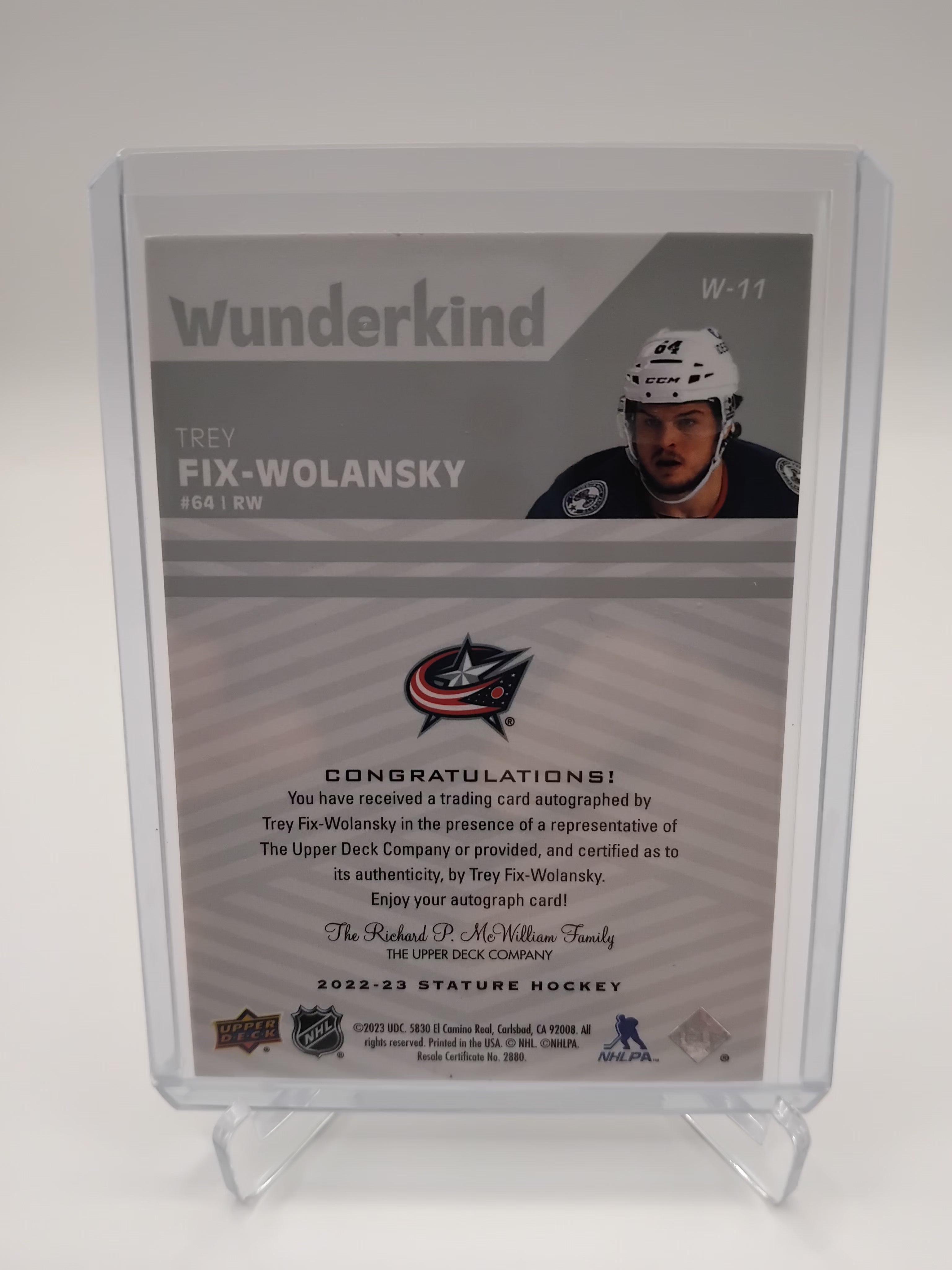 2022-23 Stature Trey Fix-Wolansky Wunderkund Auto