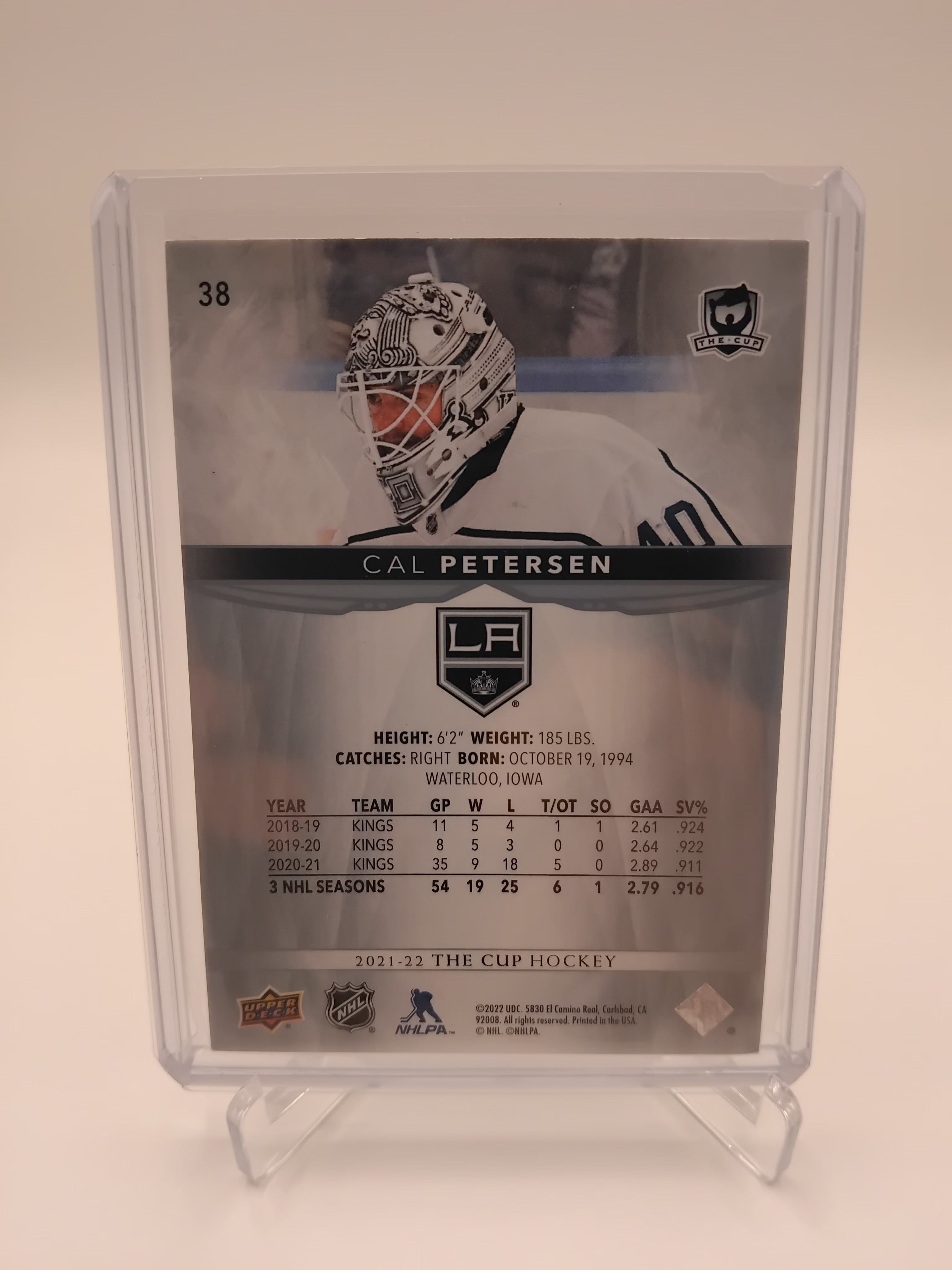 2021-22 The Cup Cal Petersen 37/249