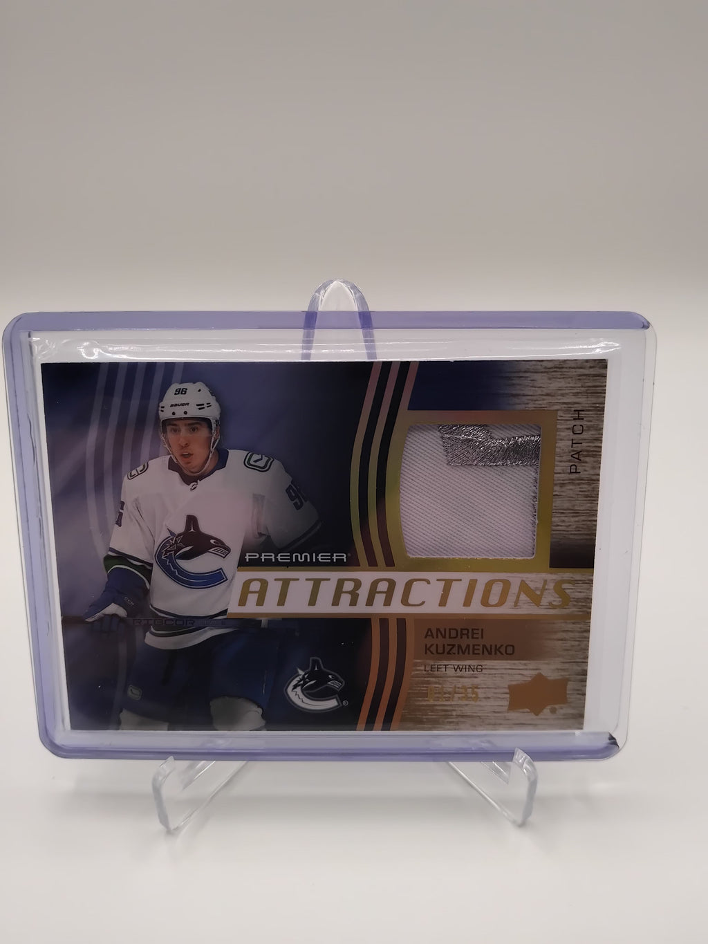 2022-23 Premier Andrei Kuzmenko Patch 01/35