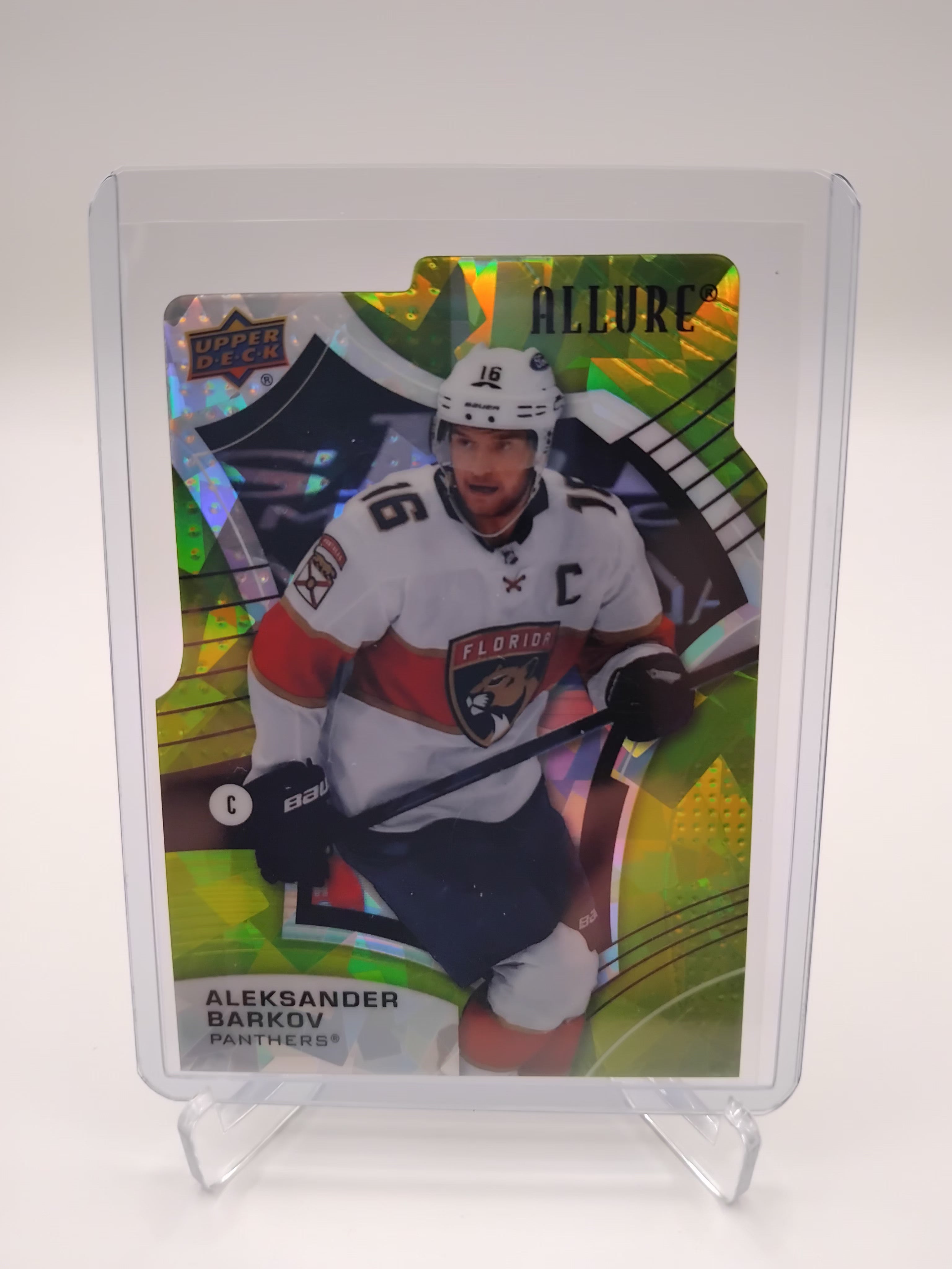 2021-22 Allure Aleksander Barkov Green Rainbow 04/99