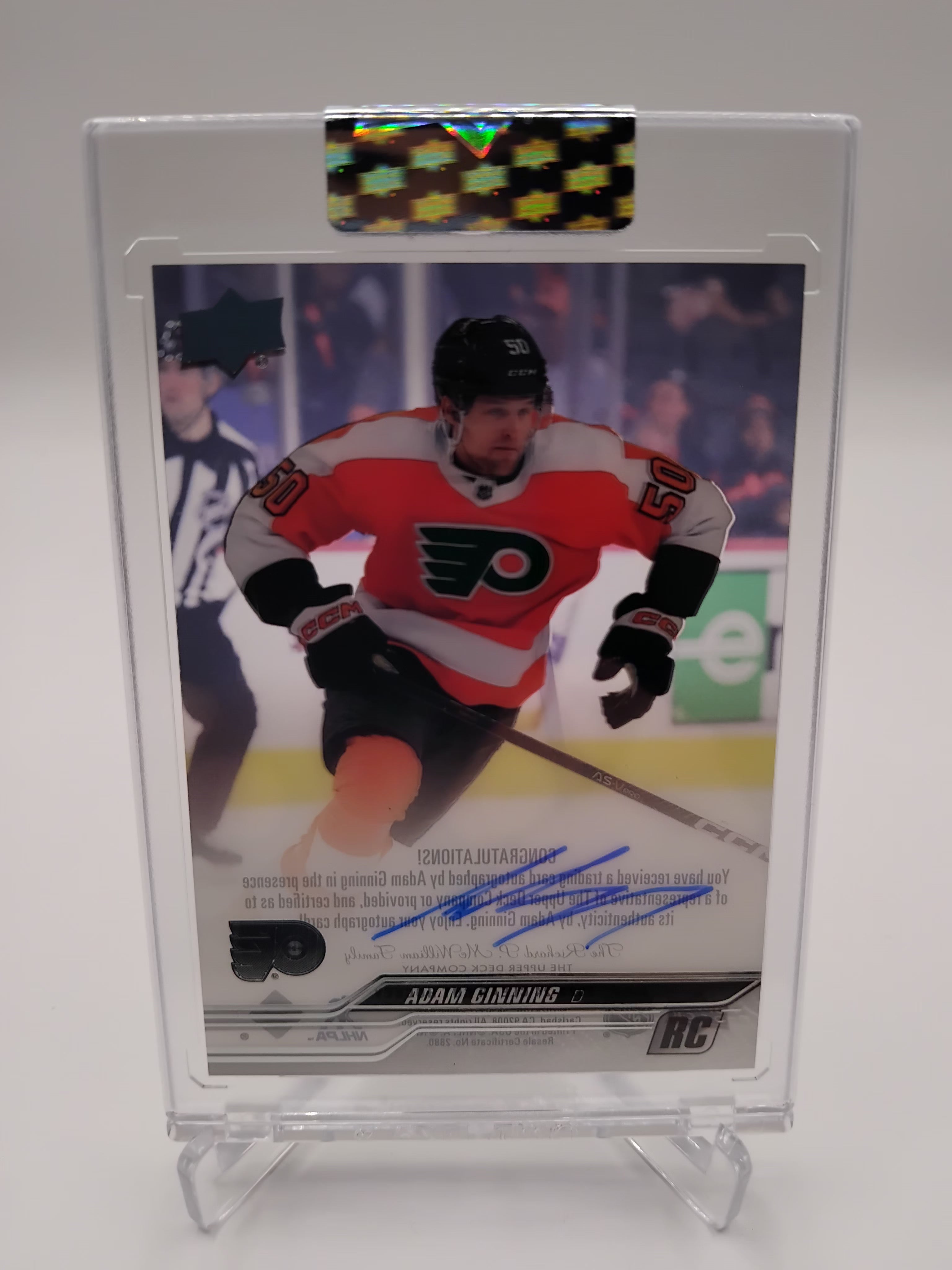 2023-24 Clear Cut Adam Ginning Auto