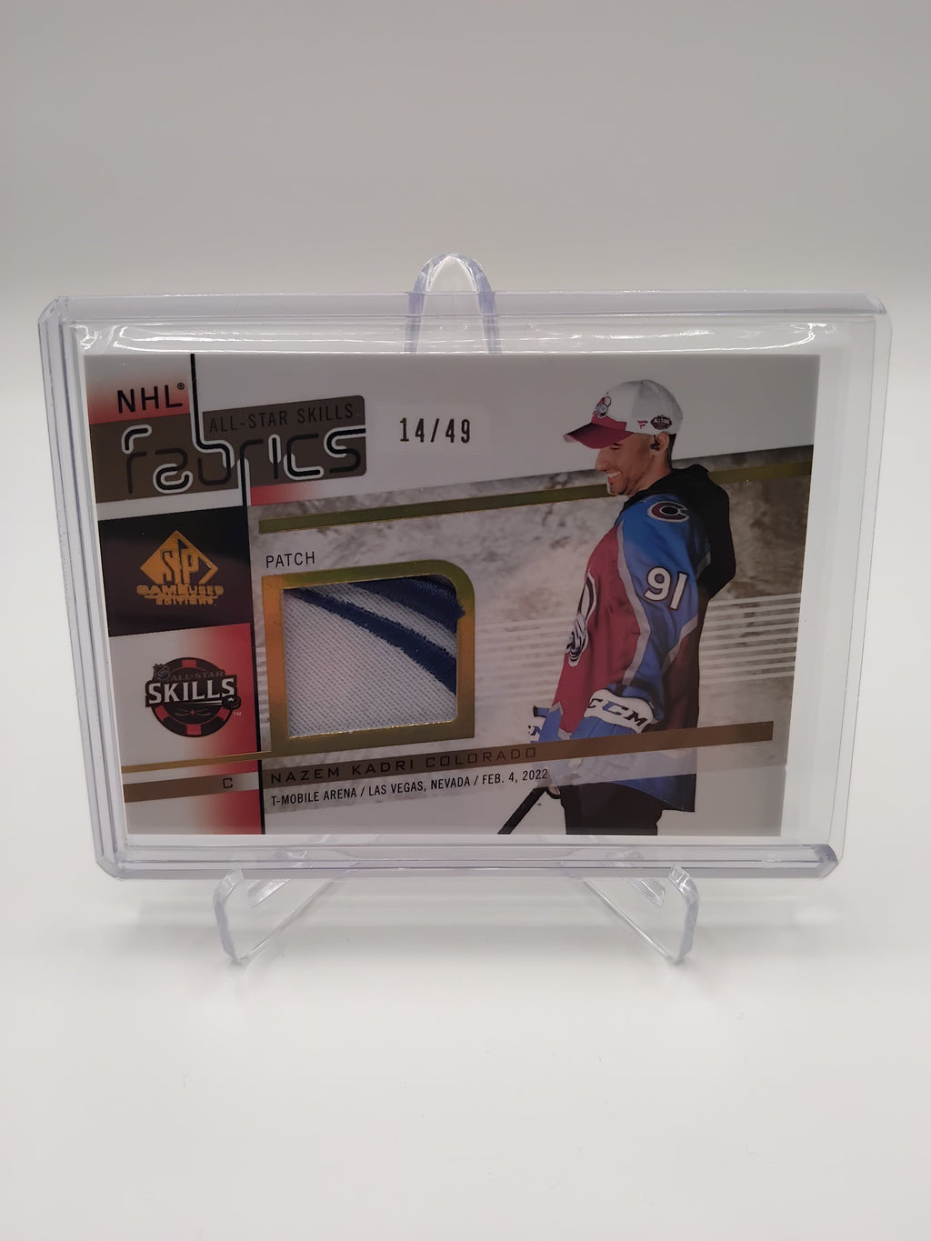 2022-23 SP Game Used Nazem Kadri Patch 14/49